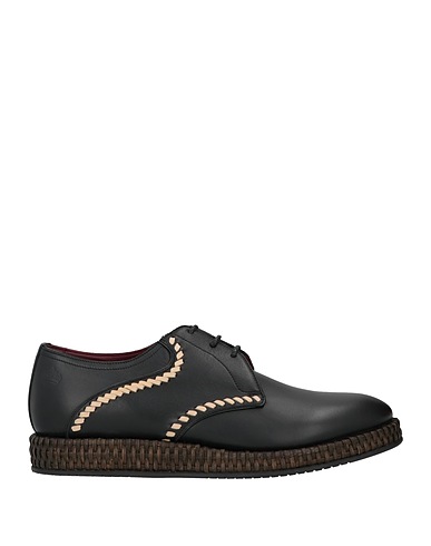 DOLCE&GABBANA Laced shoes Black Leather