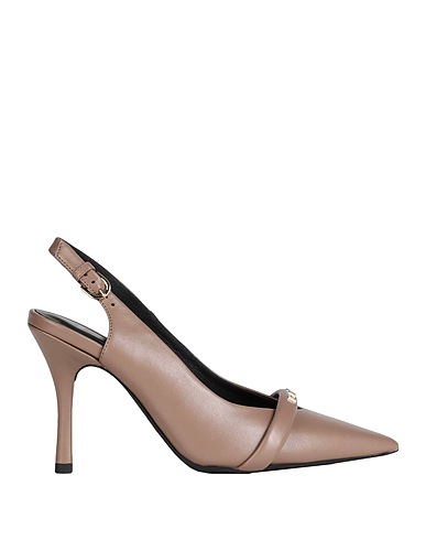 FURLA Court FURLA CORE SLINGBACK T.90
 Taupe 100% Ovine leather