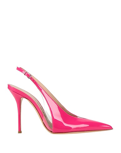 CASADEI パンプス フューシャ 革（なめし加工） / ポリ塩化ビニル