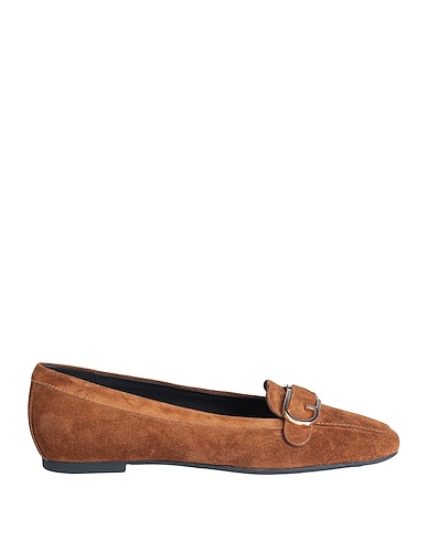 FURLA Loafers FURLA FLOW BALLERINA T.5
 Brown 100% Leather