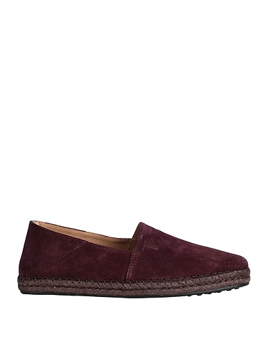TOD'S Espadrillas Prugna Pelle