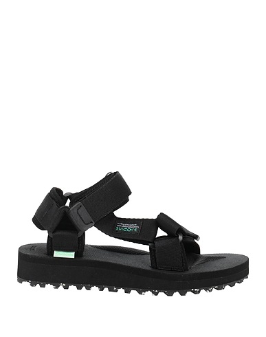 SUICOKE Sandals Black Textile fibres