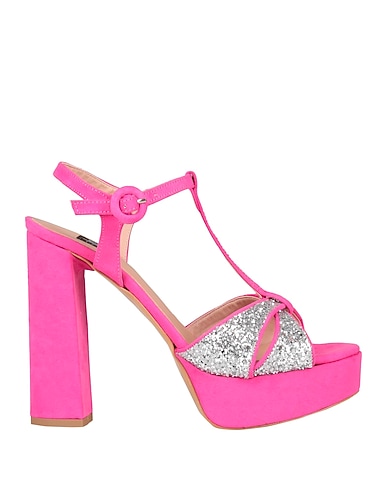 ISLO ISABELLA LORUSSO Sandali Fucsia Fibre tessili