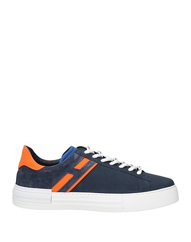 HOGAN Sneakers Navy blue Leather
