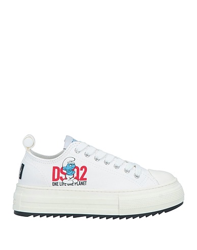 DSQUARED2 Sneakers White Textile fibres