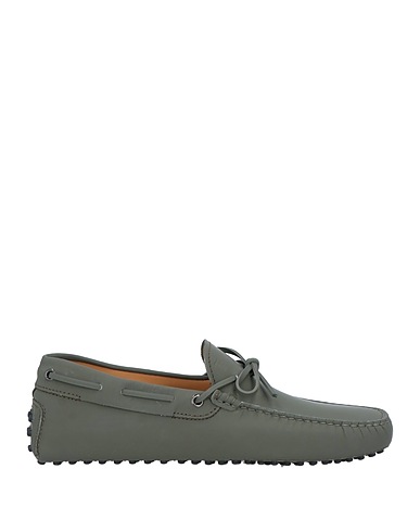 TOD'S Loafers Dark green Leather