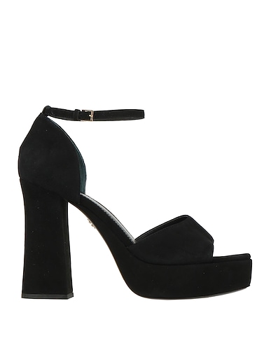 TORY BURCH Sandals Black Leather