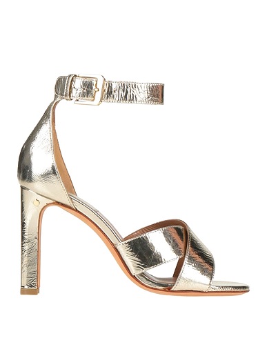 LAURENCE DACADE Sandals Platinum Leather