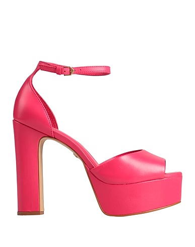 CARRANO Sandals Fuchsia Leather