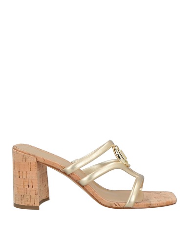 MICHAEL MICHAEL KORS Sandals Gold Leather