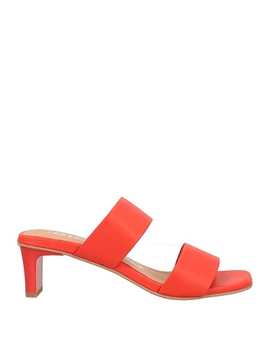 GIOSEPPO Sandals Tomato red Leather