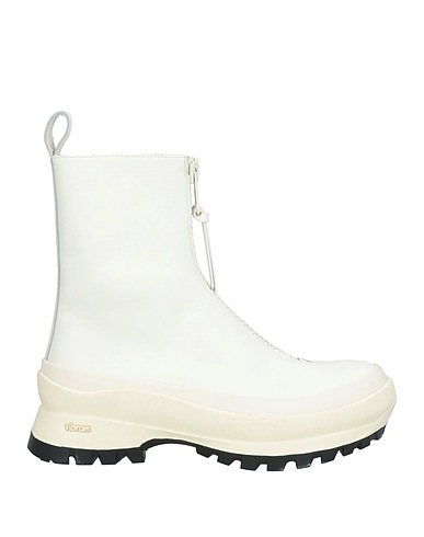JIL SANDER Ankle boot White Leather
