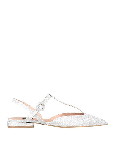 ISLO ISABELLA LORUSSO Ballerine Argento Fibre tessili