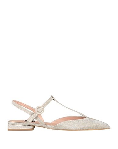 ISLO ISABELLA LORUSSO Ballerine Platino Fibre tessili
