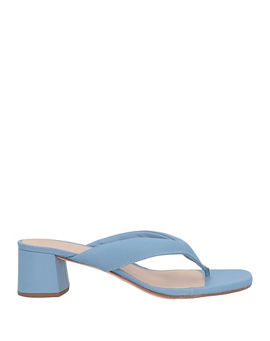 UNISA Sandalias de dedo Azul pastel Cuero