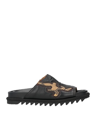 DRIES VAN NOTEN Sandals Black Leather