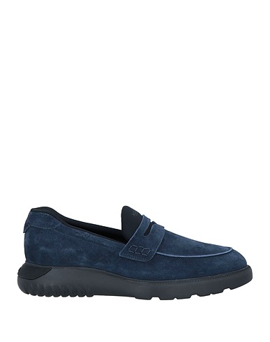 HOGAN Loafers Midnight blue Leather