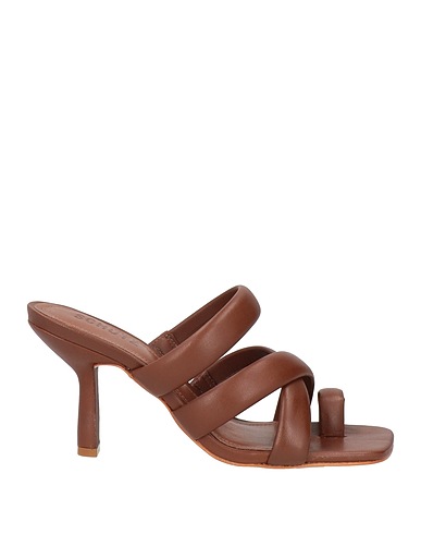 SCHUTZ Flip flops Chocolate brown Leather