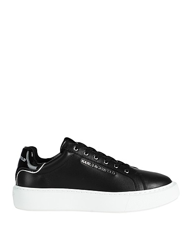 KARL LAGERFELD Sneakers Black 95% Leather, 5% Polyurethane