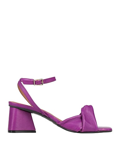 CARMENS Sandals Purple Leather