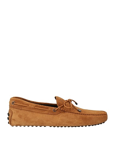 TOD'S Loafers Camel Leather