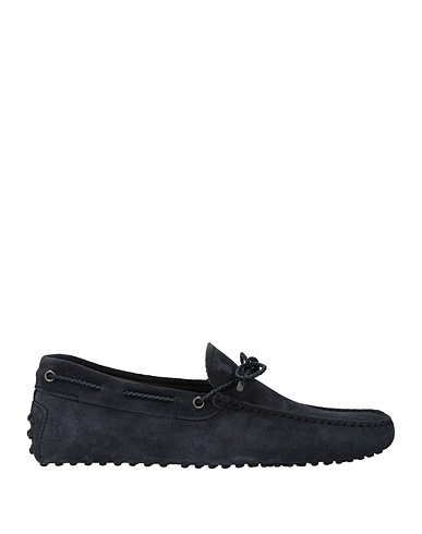 TOD'S Loafers Charcoal Leather