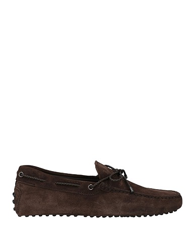 TOD'S Loafers Dark brown Leather