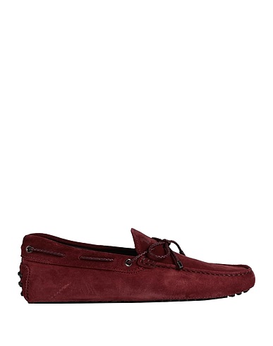 TOD'S Mocassino Prugna Pelle