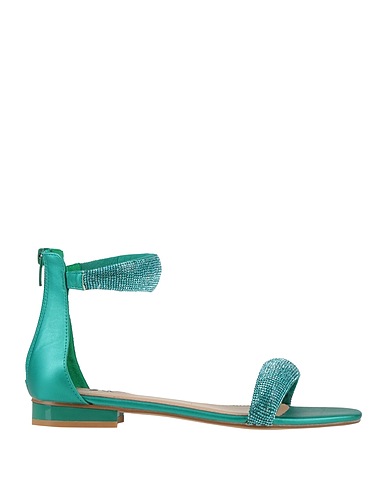 EXE' Sandali Verde smeraldo Fibre tessili