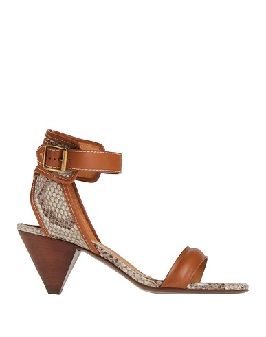 TOD'S Sandals Tan Leather