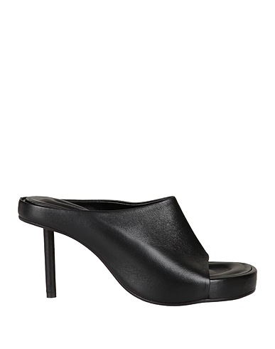 JACQUEMUS Sandali Nero Pelle