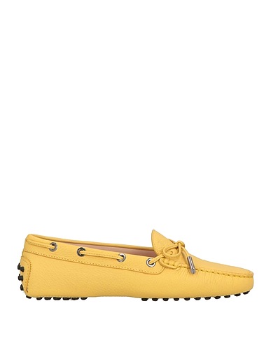 TOD'S Loafers Mustard Leather
