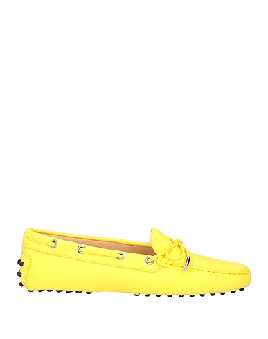 TOD'S Mokassins Gelb Leder