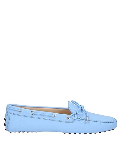 TOD'S Loafers Azure Leather