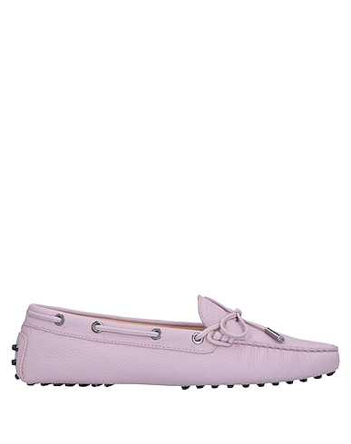 TOD'S Loafers Lilac Leather