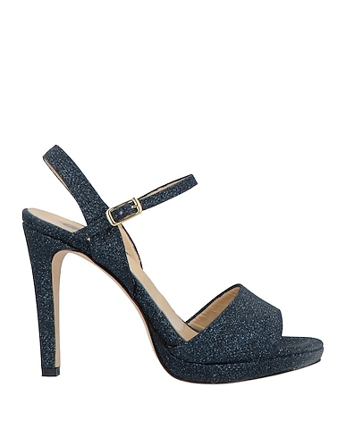 L'ARIANNA Sandals BLU NOTTE Textile fibers