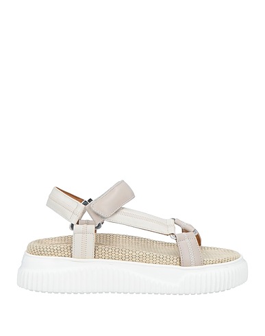 VOILE BLANCHE Sandals Beige Leather