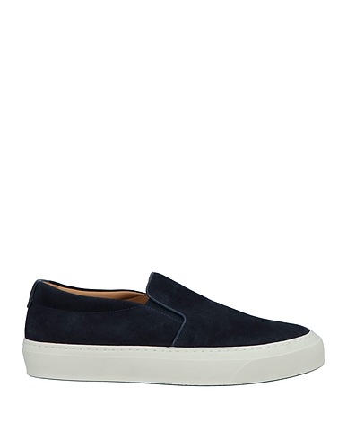 GIORGIO ARMANI Sneakers Midnight blue Calfskin