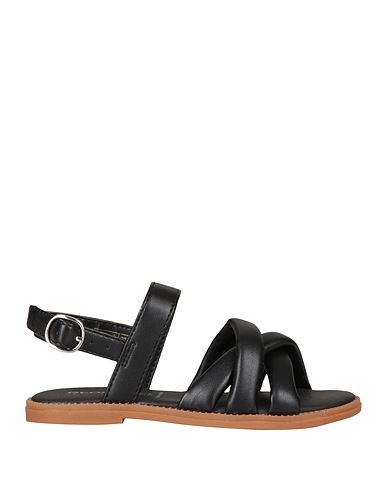 GEOX Sandals Black Textile fibres
