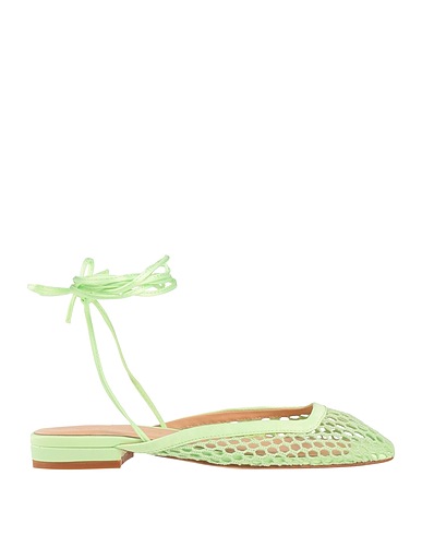 GAëLLE Paris Ballerine Verde chiaro Fibre tessili