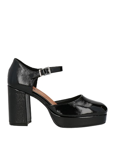 CARMENS Court Black Leather