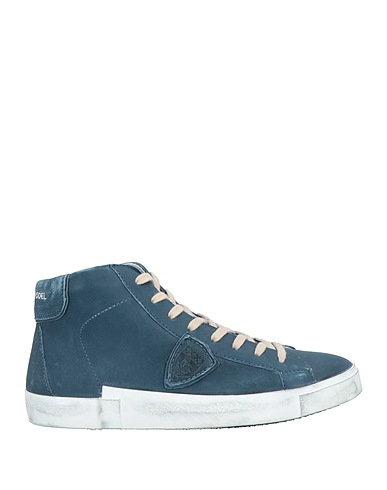 PHILIPPE MODEL Sneakers Slate blue Leather