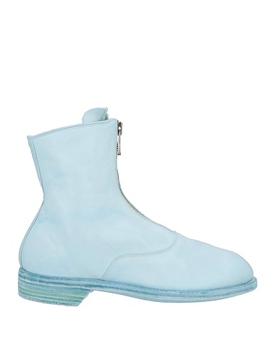 GUIDI Ankle boot Sky blue Leather