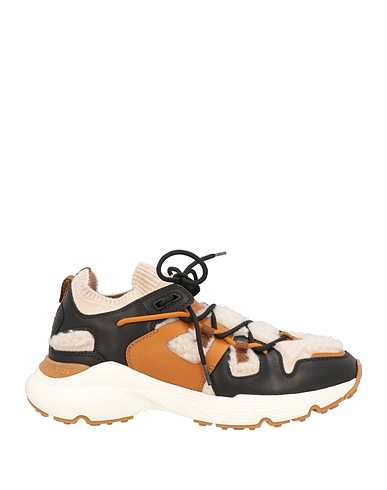 TOD'S Sneakers Leather, Textile fibers