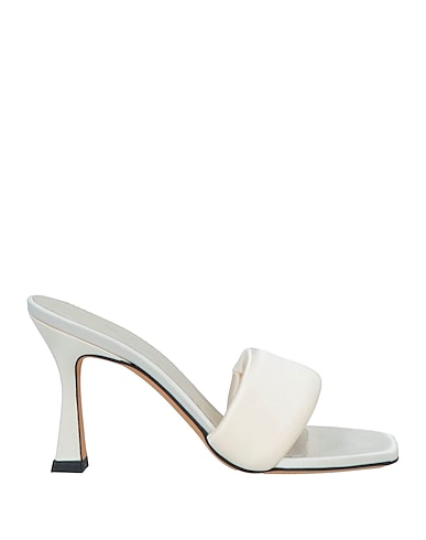 IRO Sandals Ivory Textile fibers