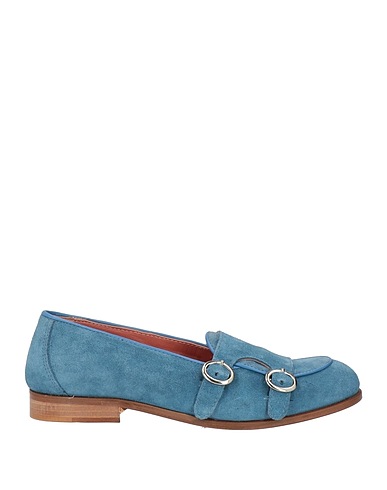 VENI SHOES Loafers Slate blue Leather