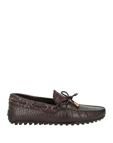 TOD'S Mokassins Dunkelbraun Leder