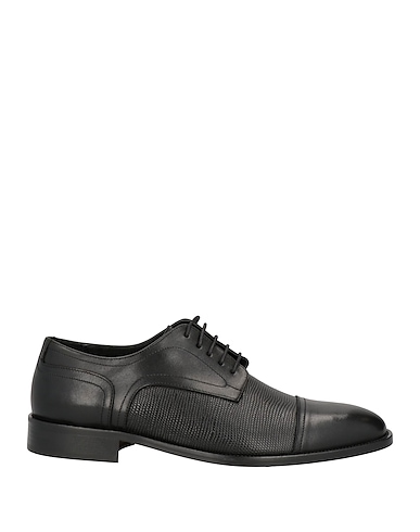BALDININI Stringate Nero Pelle, Pelle di vitello
