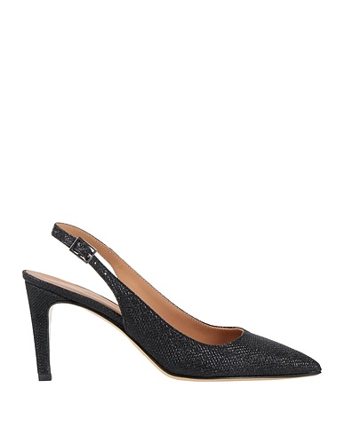 SHARON MOORE Court Black Leather