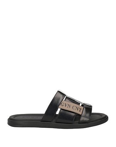 GIOVANNI CONTI Sandals Black Calfskin